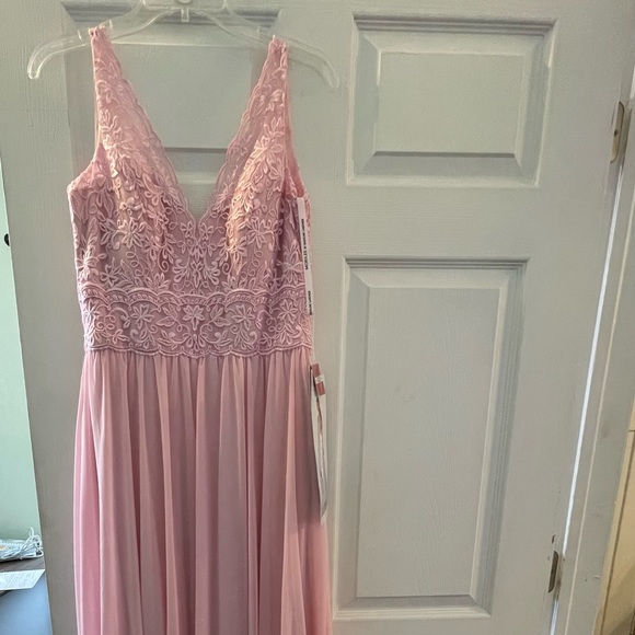 Morilee Embroidered Bridesmaid Dress - Picture 2 of 6